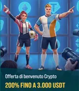 Offerta di benvenuto crypto
